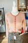 Dusty Peach Button Up