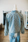 Washed Floral Denim Jacket