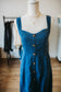 Dark Chambray Sleeveless Maxi Dress