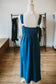 Dark Chambray Sleeveless Maxi Dress