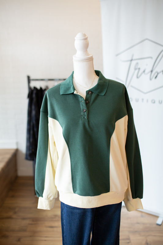 Hunter-Cream Pullover