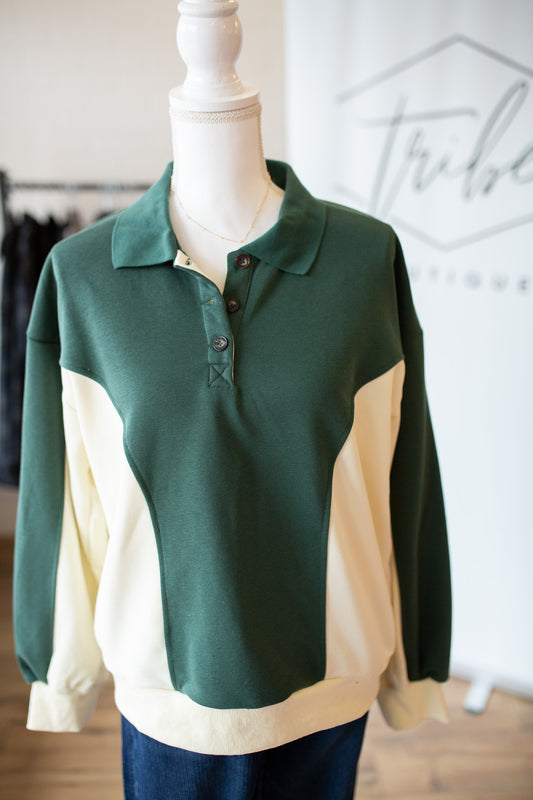 Hunter-Cream Pullover