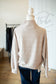 Mocha/Cream Striped Pullover
