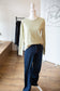 Sage Trimmed Sweater