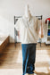 Melange V-Neck Zip Top