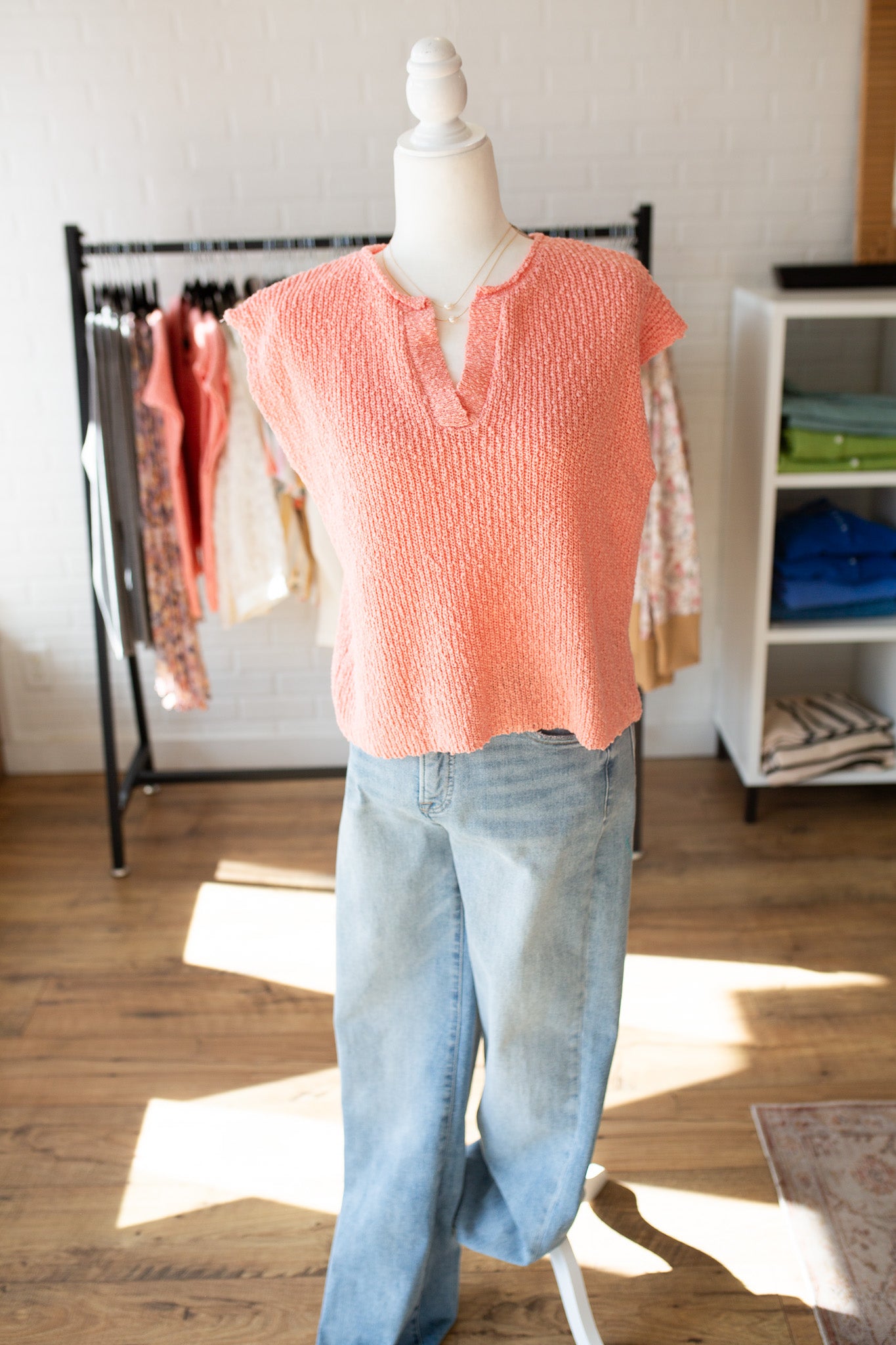 Sweet Pea Slub Sweater