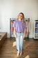 Purple/Black Pigment Dyed Crew
