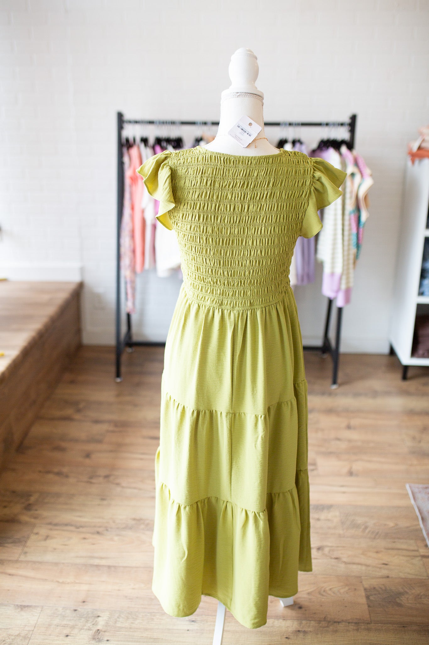 Kiwi Smocked Dress