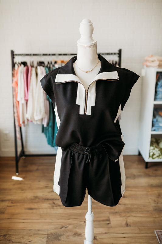 Jodi Set Black Bottoms