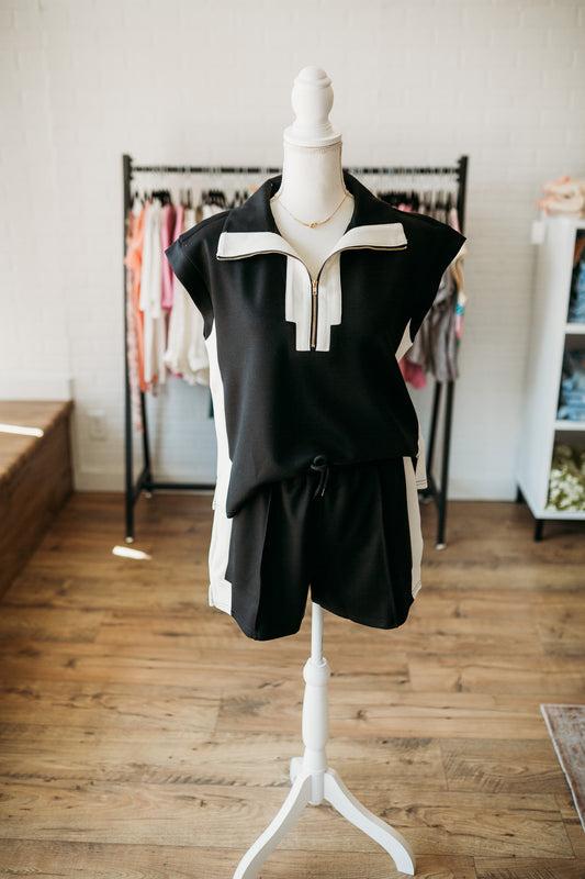 Jodi Set Black Top