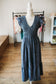 Flutter Sleeve Chambray Dress