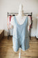 Railroad Striped Shortalls