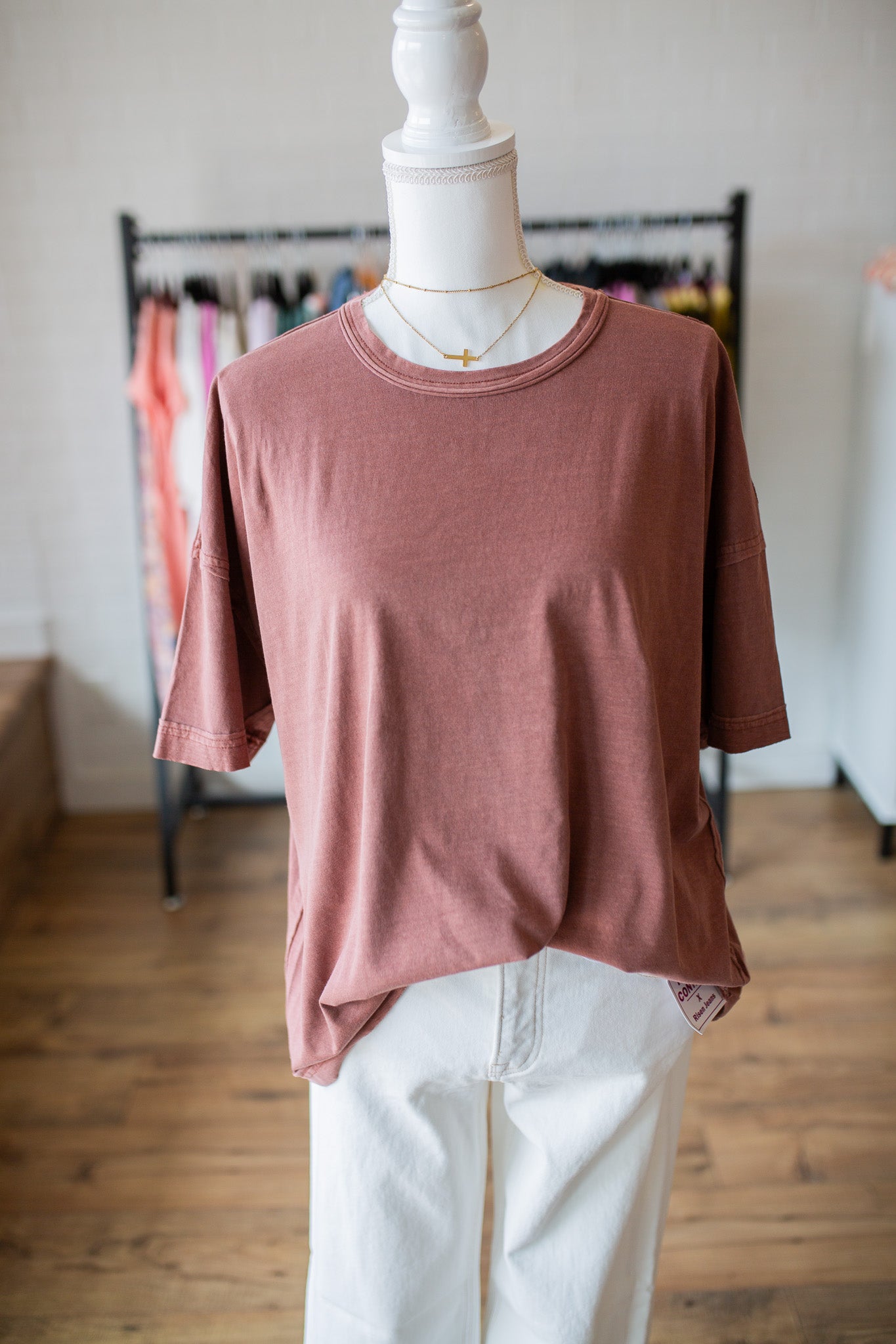 Terracotta Washed Tee