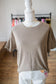 Sage Green/Mocha Pigment Tee