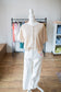 Lt Pink/Khaki Button Down Cardi