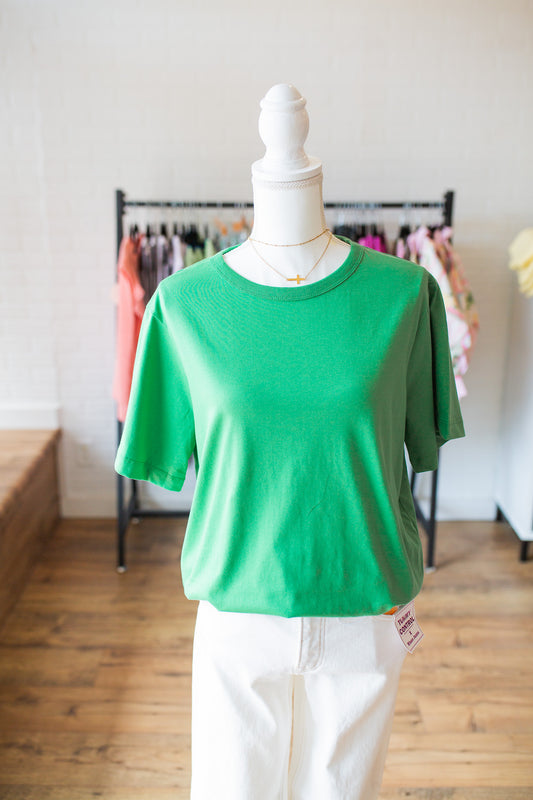Green Basic Tee