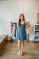 Lt Denim Zip Dress