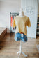 Dusty Yellow Boxy Tee