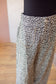Scalloped Trim Leopard Pants