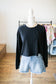 Black Mineral Wash Sweatshirt