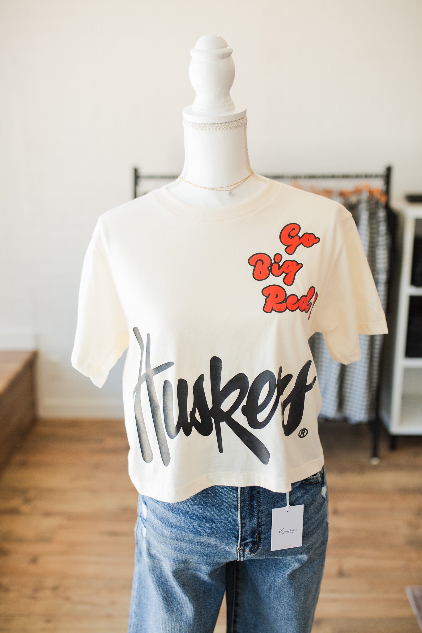 Huskers Go Big Red! Boxy Tee