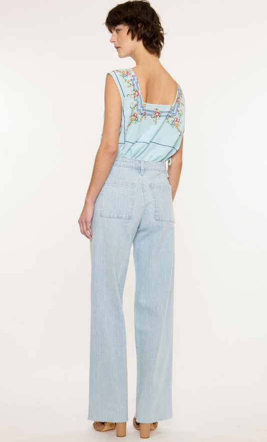 Striped Wide Leg Kancan