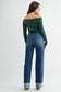 Slim Wide Cuffed Mya Denim