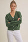 Forest Green Button Down Cardi