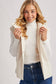 SHERPA FLEECE HOODED VEST