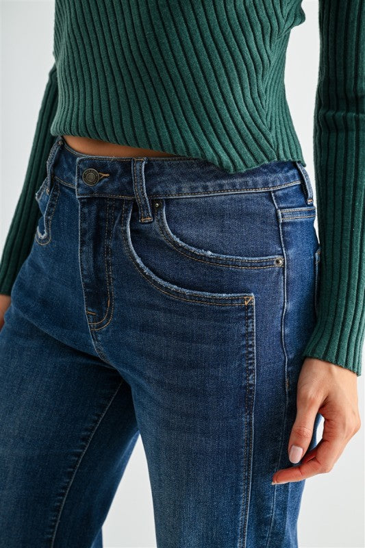 Slim Wide Cuffed Mya Denim