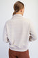 Mocha/Cream Striped Pullover