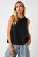 Washed Black Denim Tank