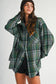Abri Green Plaid Flannel Shirt