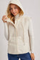 SHERPA FLEECE HOODED VEST