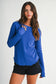 Thermal Knit Lettuce Edge Long Sleeve Top