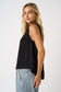 Washed Black Denim Tank